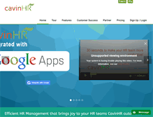 Tablet Screenshot of cavinhr.com